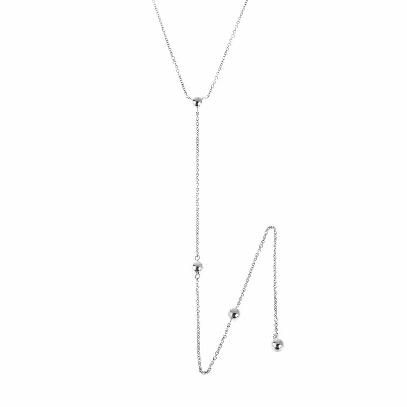 Collar Gravata Plata - SHATÓ Jewelry