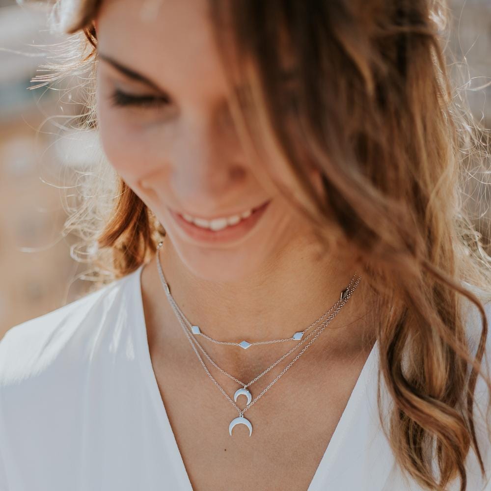 Collar Moon Plata - SHATÓ Jewelry