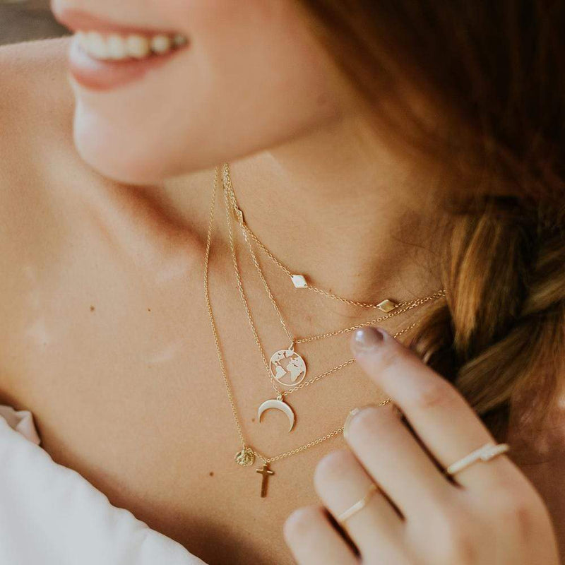 Collar Diamantia Oro - SHATÓ Jewelry