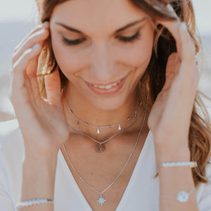 Collar Nero Plata - SHATÓ Jewelry