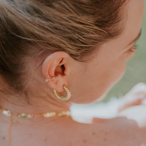 Ear Cuff Tania Oro - SHATÓ Jewelry