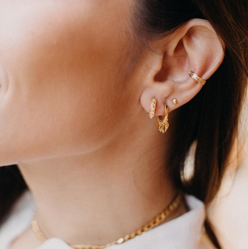 Ear Cuff Apli Oro - SHATÓ Jewelry